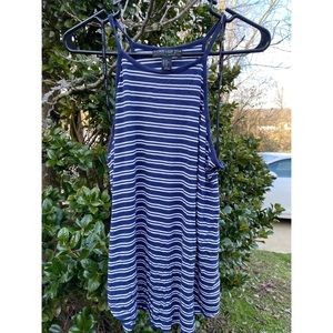Forever 21 Striped Halter Top